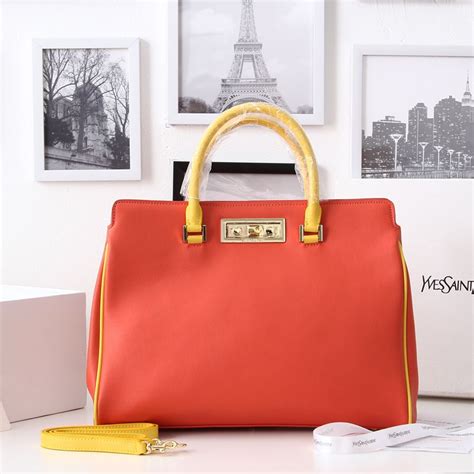 ysl orange bag